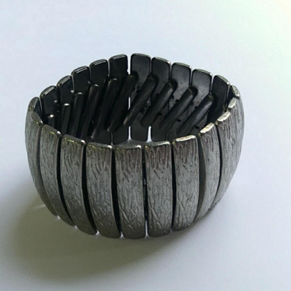 Vintage metal cuff bracelet